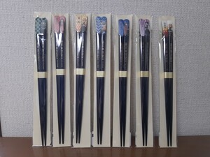 鬼滅の刃 天削ぎ漆箸 竈門 炭治朗 禰豆子 我妻 善逸 嘴平 伊之助 煉獄 杏寿郎 胡蝶 しのぶ 富岡 義勇 7膳セット 鬼殺隊