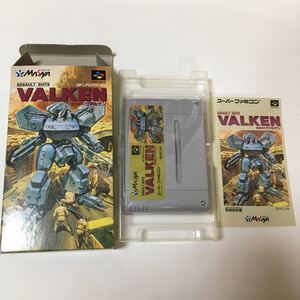 スーパーファミコン ソフト 重装機兵ヴァルケン レトロ ゲーム スーファミ 美品 ロボット 任天堂 カセット アクション