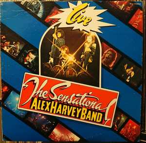 極美盤 The Sensational Alex Harvey Band Live /1975 国内盤,解説書/ Vertigo RJ-7052 