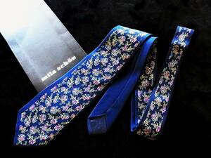 ***:.*:K1776 прекрасный товар Mila Schon [M Logo входить * цветок ] галстук 