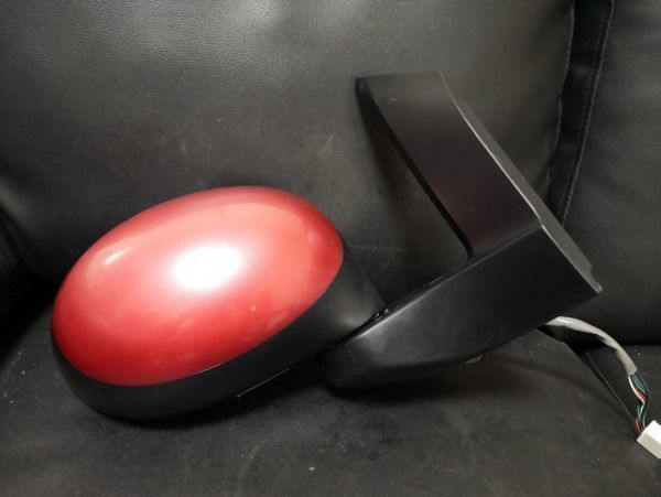 【作動保証】 電動格納 磨きワックス済み ヒーター ZEK ストロベリーパール 迅速発送 管理79 セルボ HG21S ドアミラー 右 運転席