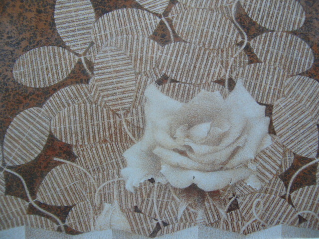 يوشيهيرو أوشيجيما, زهور الدفيئة, من مجموعة نادرة من فن التأطير, منتجات التجميل, إطار جديد وتأطير المدرجة, ًالشحن مجانا, تلوين, طلاء زيتي, طبيعة, رسم مناظر طبيعية