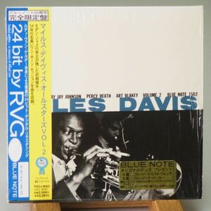 【紙ジャケ BLUNOTE RVGリマスタリング】マイルス・デイヴィス・オールスターズ VOL. 2　MILES DAVIS ALL STARS VOL.2　バンゲルダー