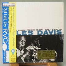 【紙ジャケ BLUNOTE RVGリマスタリング】マイルス・デイヴィス・オールスターズ VOL. 2　MILES DAVIS ALL STARS VOL.2　バンゲルダー_画像1