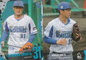 2021 横浜DeNA 柴田竜拓【65】USED BALL CARD SERIES レギュラーカード 画像表裏 ※同梱可　注意事項必読