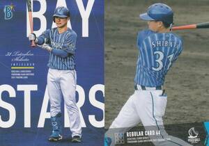 2021 横浜DeNA 柴田竜拓【64】USED BALL CARD SERIES レギュラーカード 画像表裏 ※同梱可　注意事項必読