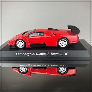 ランボルギーニ Diablo / Team JLOC - 京商1/64ミニカー