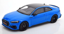 GTスピリット 1/18 アウディ RS 5 クーペ 2020 ブルー ブラック 999台限定 GT Spirit 1:18 Audi RS 5 Coupe 2020_画像1
