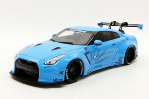 GT SPIRIT 1/18 LB★WORKS R35 GT-R リバティウォーク ベイビーブルー 504台限定