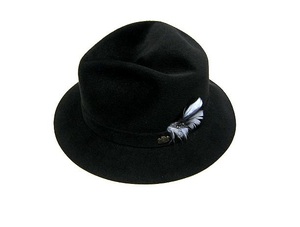 BILTMORE HATS PRESIDENT MADE IN USA ビルトモア ピン＆フェザー付きの帽子 ハット