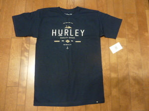 値下げ【新品】Hurley　ハーレー　Tシャツ　Sサイズ　シンプルなデザイン　ネイビー