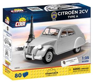 COBI ブロック ☆ 1/35スケール 自動車 ☆ シトロエン 2CV Type A 1949 / Citroen 2CV Type A 1949 ☆ 新品/未開封 ☆ EU製 