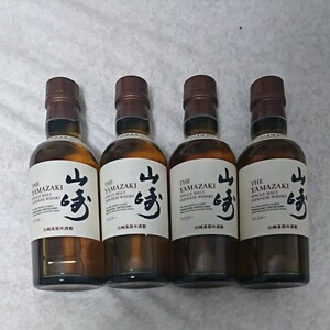 ウィスキー 山崎 180ml 4本セット