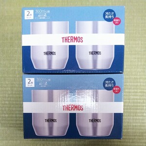 THERMOS (サーモス) 真空断熱カップ 360ml 4個セット