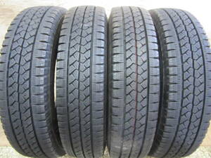 サクシードなど！　送料込み　16800円！　155/80R14　88/86N　【1124】　ブリヂストン　ブリザック　VL1　155/80R14　88/86N　4本セット