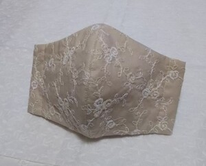 立体インナー ハンドメイド ミニローズ モカ
