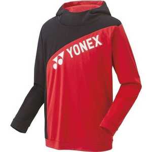 【31044(466) S】YONEX(ヨネックス)　ユニパーカー サンセットレッド サイズS バドミントン テニス　ソフトテニス　2021新作