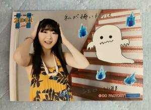 BEYOOOOONDS/CHICA#TETSU 江口紗耶 コメント入りオフショット生写真 Hello! Project 2021 Summer Sapphire & Ruby 限定 私が怖いものは…