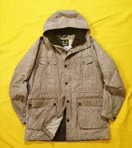  rare model Barbour smu brindle wax L Bab a- heavy weight to military mountain parka rain Drop duck tokitotokito