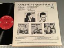 LP(輸入盤)●カール・スミス CARL SMITH／GREATEST HITS●良好品！_画像2