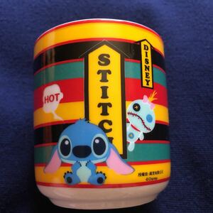 激レア希少品　Disneyディズニー　STITCH スティッチ 陶器　湯呑み茶碗