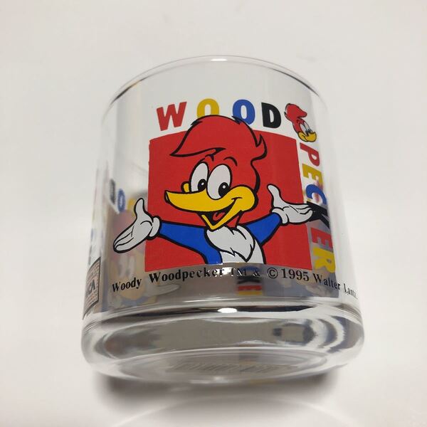 *レトロ*激レア希少品 ウッドペッカー WOOD PECKER 1995年 グラス タンブラー 当時物