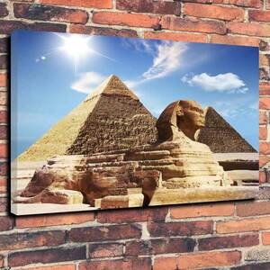 エジプト ピラミッド スフィンクス 高級 キャンバス アート パネル ポスター A１ 海外 雑貨 グッズ 写真 夜景 風景 街 オシャレ カフェ