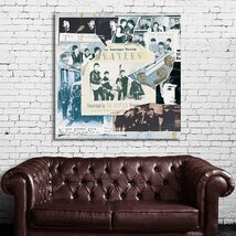 ビートルズ Beatles 特大 ポスター 100x100cm 海外 ?ジョン・レノン ポール・マッカートニー アート インテリア グッズ 写真 雑貨 絵 大 2_画像2