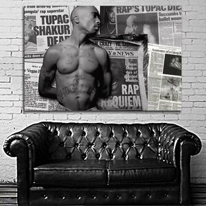 2Pac 2パック Tupac 特大 ポスター 150x100cm 海外 ?ヒップホップ ラッパー アート インテリア グッズ 雑貨 写真 絵 フォト 大 14