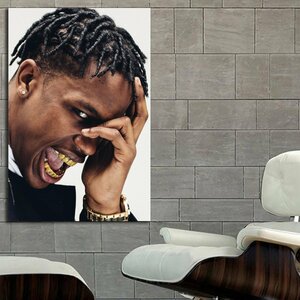 Travis Scott トラヴィス スコット 特大 ポスター 150x100cm 海外 ?ヒップホップ ラッパー アート インテリア グッズ 写真 雑貨 トラビス 8