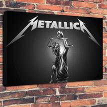 メタリカ Metallica 高級 キャンバス アート パネル ポスター A１ 海外 雑貨 グッズ おしゃれ かっこいい ヘヴィメタル メタル ヘビメタ_画像1