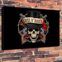 ガンズ・アンド・ローゼズ Guns N Roses 高級 キャンバス アート 絵 パネル ポスター A１ 海外 雑貨 グッズ おしゃれ かっこいい ロック_画像1