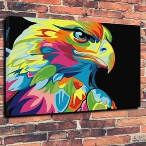 Art hand Auction Eagle Eagle Bird Luxury Canvas Art Panel Poster Picture A1 Overseas Animal Abstract Painting Large Goods Photo Miscellaneous Goods Frame, printed matter, poster, others