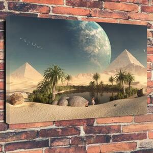 海 ビーチ リゾート 高級 キャンバス パネル アート ポスター A１ 海外 グッズ フォト 写真 ハワイ ヤシの木 地球 エジプト ピラミッド
