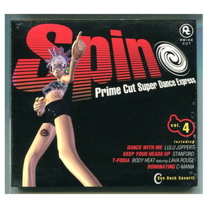 SPIN 4 Prime Cut Super Dance Express C-MANIA,STANFORD,BODY HEAT,LULU JOPPERT,LAVA ROUGE ★未開封