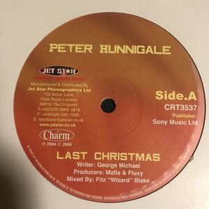 Peter Hunnigale / Last Christmas UK盤