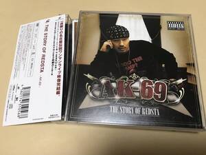 CD+DVD!!AK-69/THE STORY OF REDSTA/KALASSY NIKOFF/ANARCHY/LA BONO/DS455