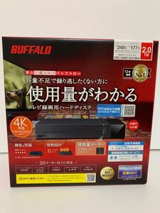新品 BUFFALO 外付けHDD 2TB HDV-SAM2.0U3-BKA