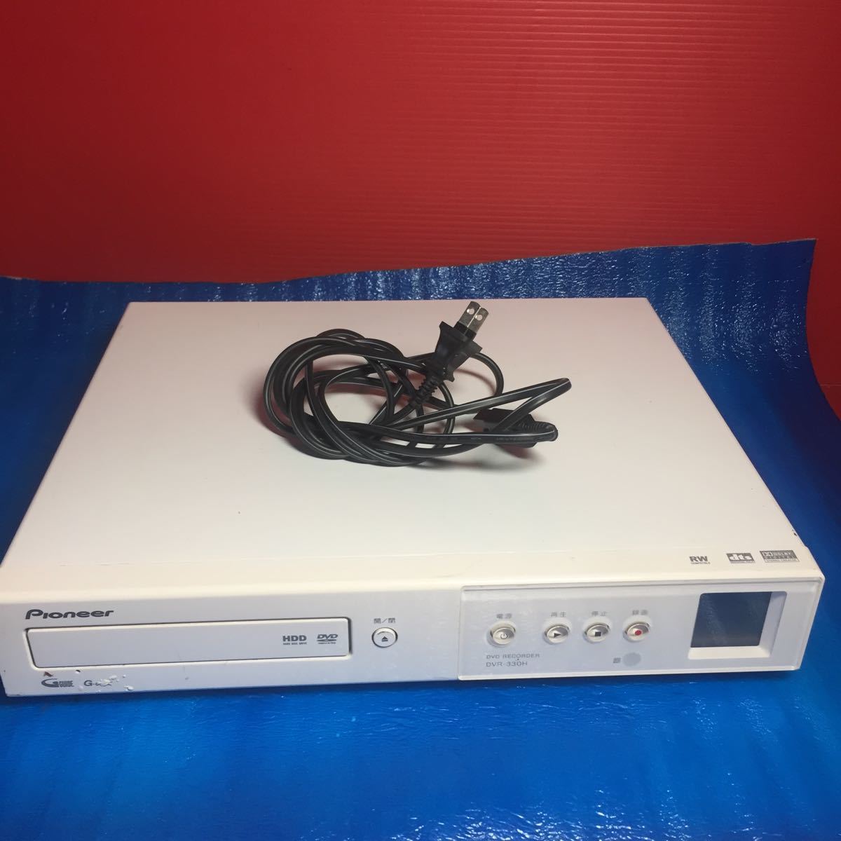 お買い得2023 ヤフオク! DVDレコーダー 160GB HDD内蔵 DVR-330H-... Pioneer HOT定番 DVR-330H