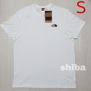 THE NORTH FACE ノースフェイス tシャツ 半袖 白 ホワイト simple dome シンプルドーム 海外Sサイズ