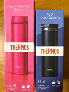 サーモス 水筒 真空断熱ケータイマグ 480ml・350ml