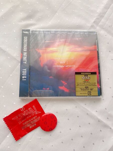 ◆送料込み即決◆初回生産限定盤CD &DVD 缶バッジ付きドーベルマンインフィニティ YOU&I DOBERMAN INFINITY EXILE TRIBE LDH EX FAMILY