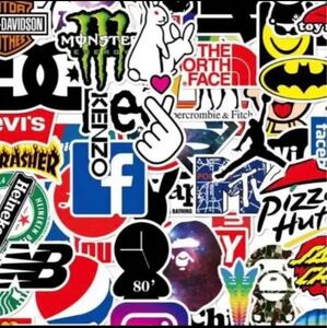 Paypayフリマ スケボーステッカー 100枚セット ステッカーボムに Paypayフリマ スケボーステッカー 100枚セット ステッカーボムに