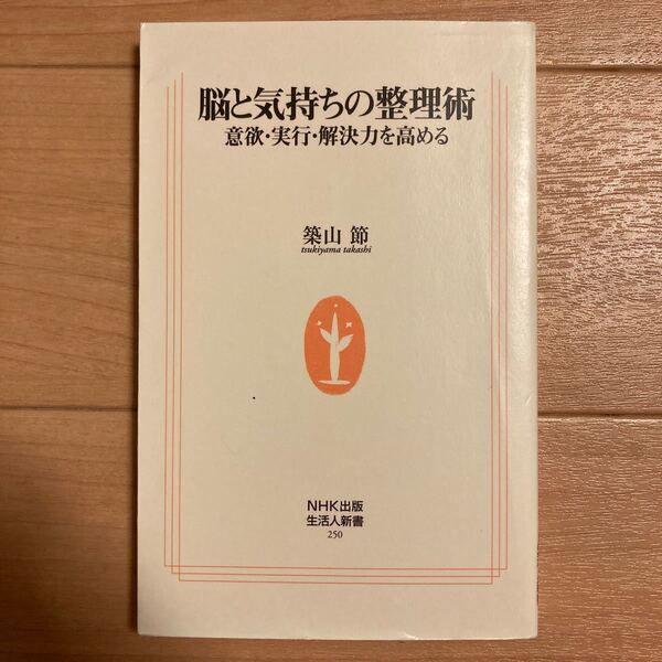 脳と気持ちの整理術 意欲実行解決力を高める/築山節