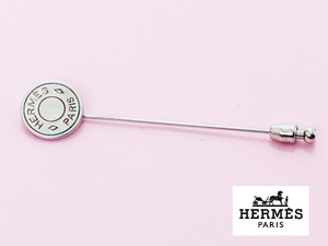 Hermes HERMES Serie булавка брошь серебряный цвет примерно 3.0g
