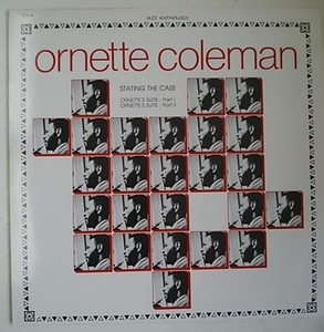 LP　オーネット・コールマン　　ornette coleman 　　stating the case