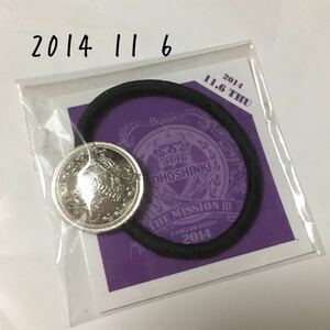 東方神起　ヘアゴム　2014 11.6 THU　非売品　☆MISSION Ⅲ☆　ユノ チャンミン