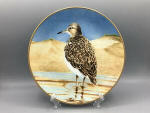 アメリカ 限定品 ダンブリーミント シギ 鳥 飾り皿 絵皿 皿 ⑤⑤