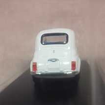 京商 1/64 フィアット 2 フィアット 500F 白 FIAT 500F ホワイト 2007 第79弾_画像7