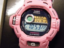 G-SHOCK 買取のGRAVITY◇未使用◇GW-9200KJ-4JR アースウオッチ　2010年　RISEMAN (ライズマン) ピンクカラー CASIO/G-SHOCK_画像3